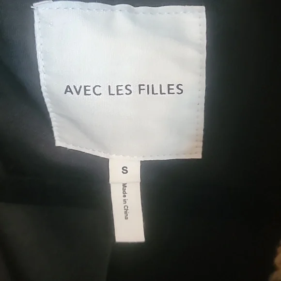 Avex Les Filles leopard print faux fur moto jacket. SMALL - Picture 3 of 15